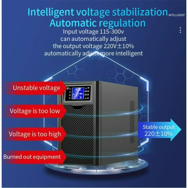3KVA Online UPS 3kw 2700w Pure - đánh giá và giá Ups Inverter 3Kva