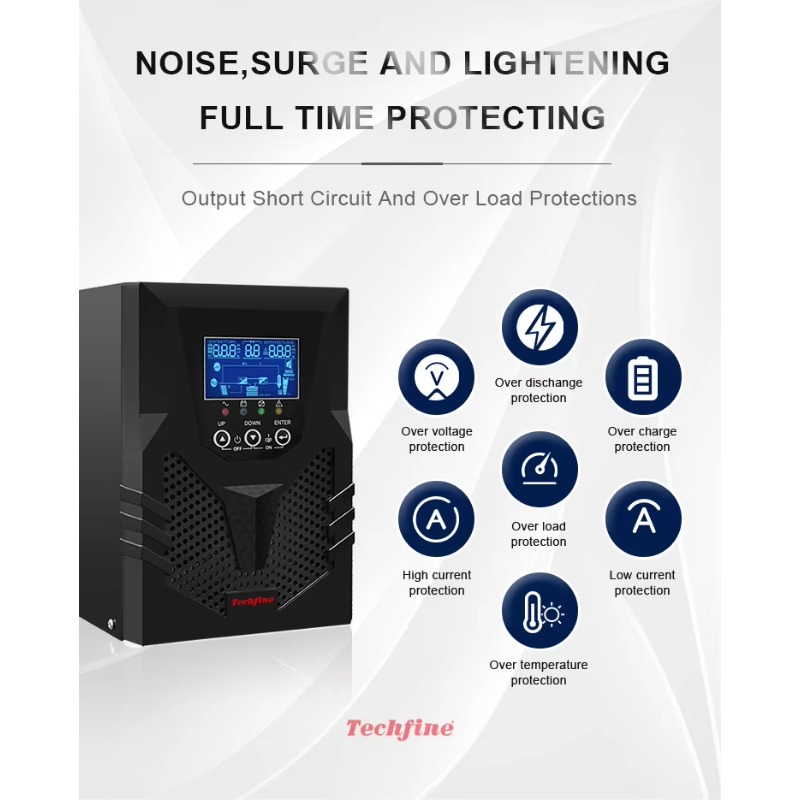 Techfine 3KVA Inverter Online  - đánh giá và giá Ups Inverter 3Kva